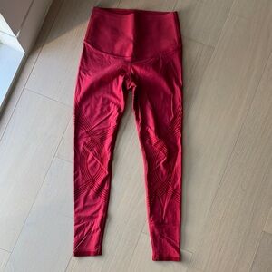 Brand new Women's fanka Red High-Waisted Leggings